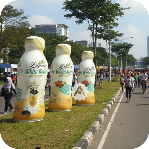 Vendor Balon karakter