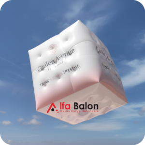 Balon Promosi Rest Area 33 Balon promosi rest area berukuran besar dengan desain custom logo brand terpasang di area parkir jalan tol untuk menarik perhatian pengunjung dan pengendara.